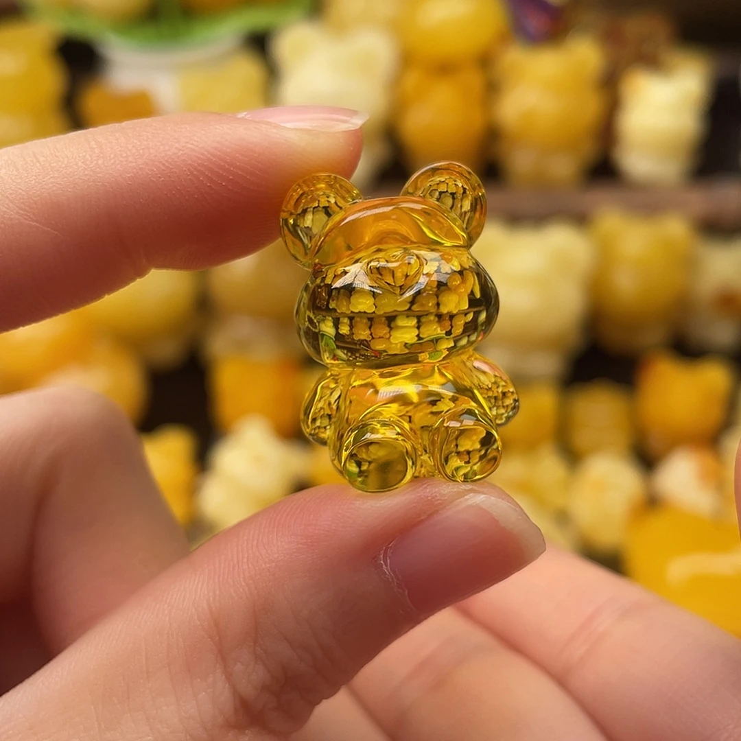 琥珀未镶嵌珠宝奇石