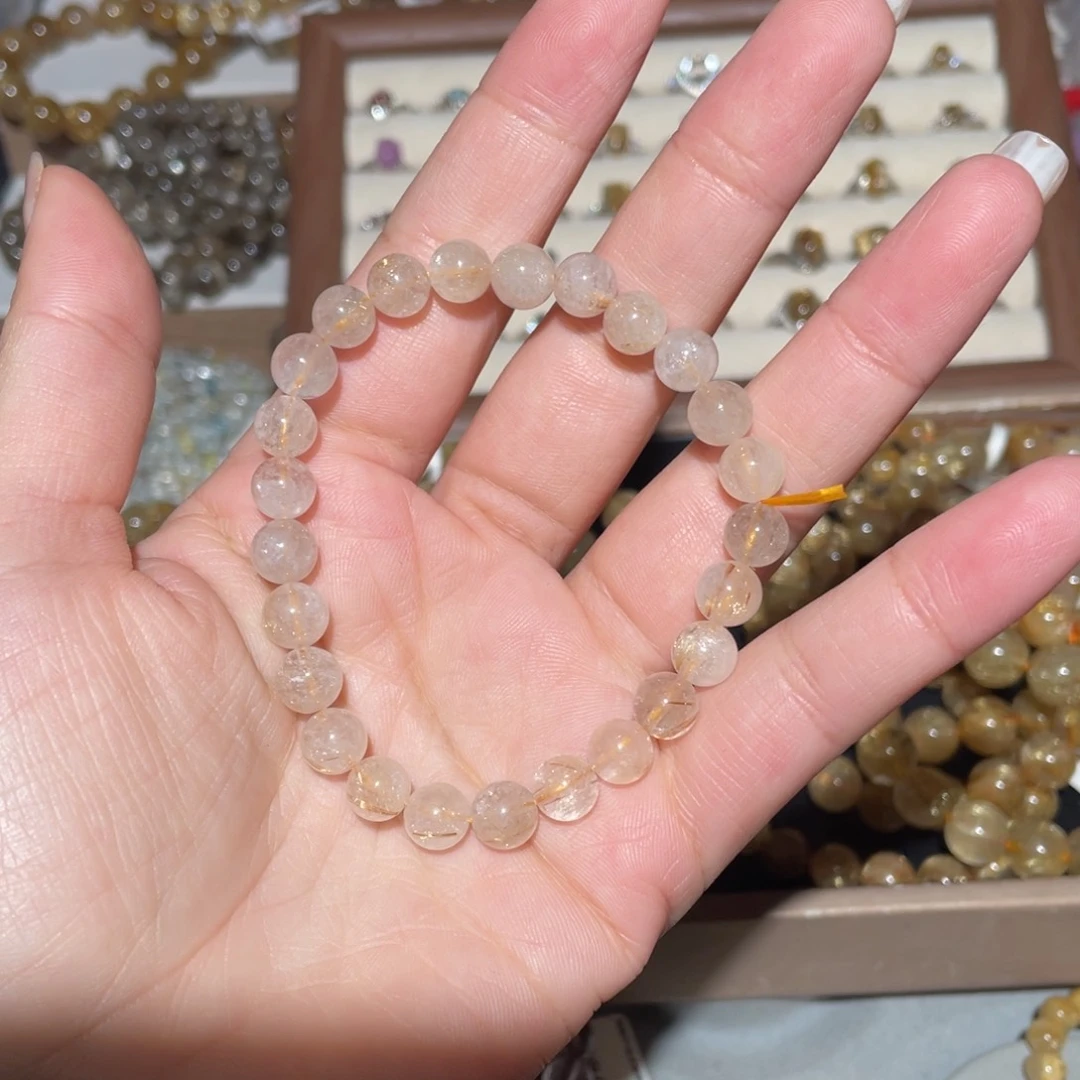 未镶嵌水晶手链手链