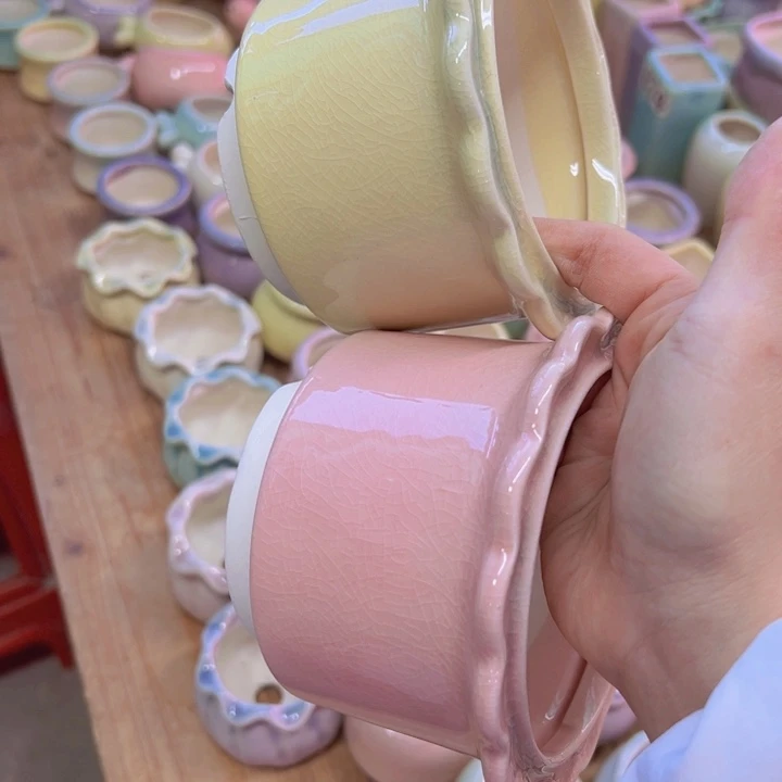 陶瓷花盆当场凑满12包邮