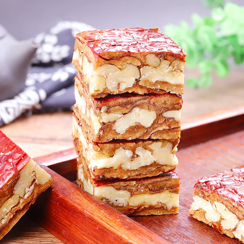 枣仁派 枣夹核桃 营养休闲零食 开袋即食