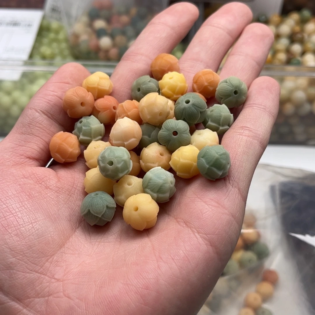 【闪购商品】白玉菩提吊坠q12/20+2颗莲花