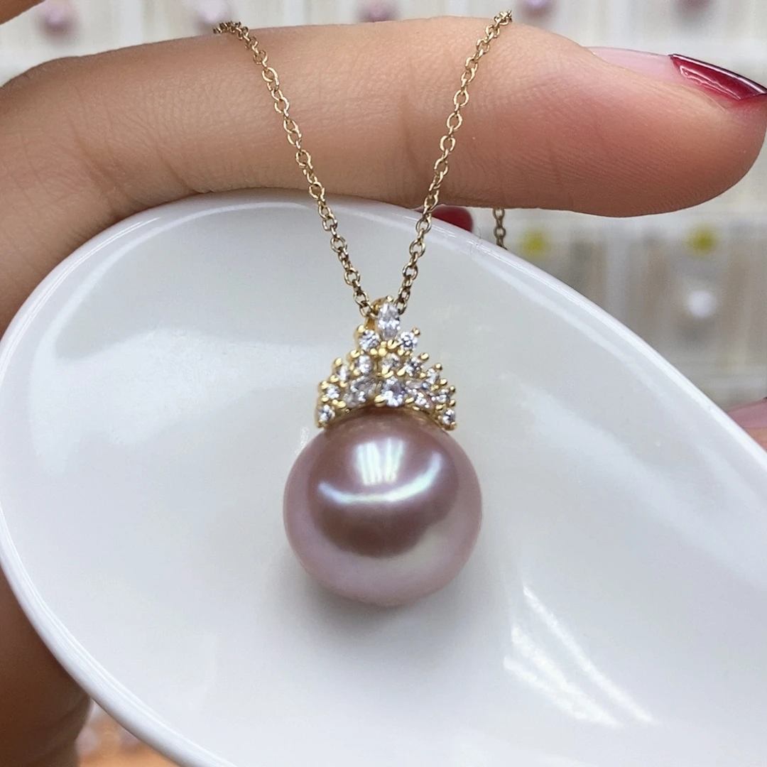 淡水珍珠颈饰合金