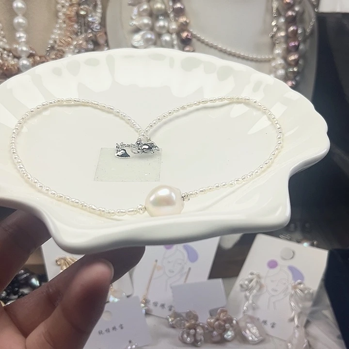 淡水珍珠项链未镶嵌【纯恬】