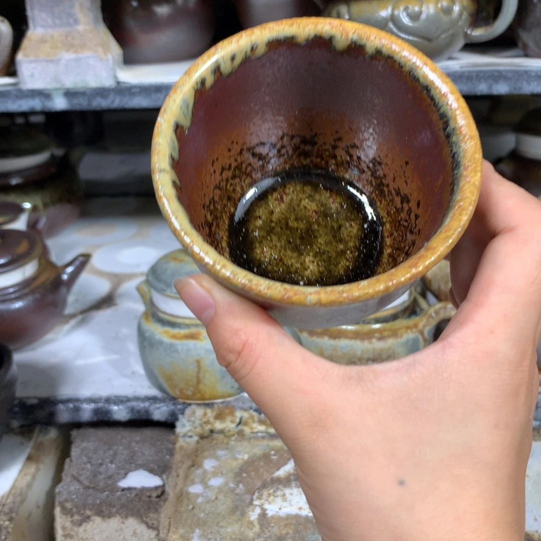 茶壶紫砂纯自然柴烧