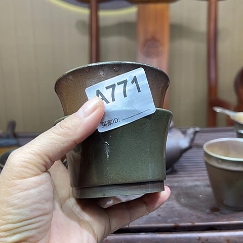 X****6戬谷龙窑坭兴陶柴烧茶杯771