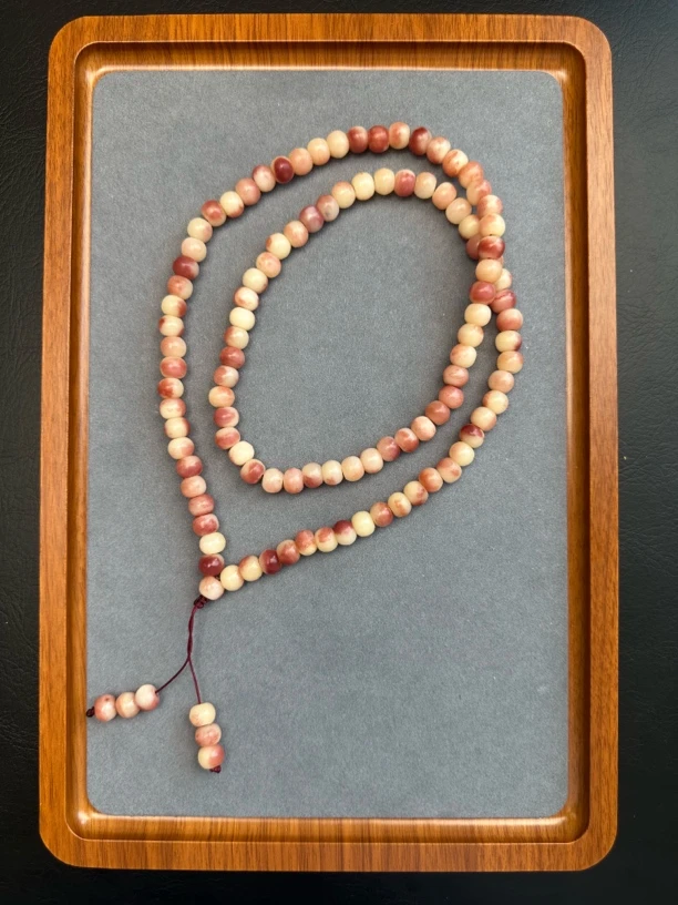 时尚精美项链 蝌蚪文圆珠10mm H806