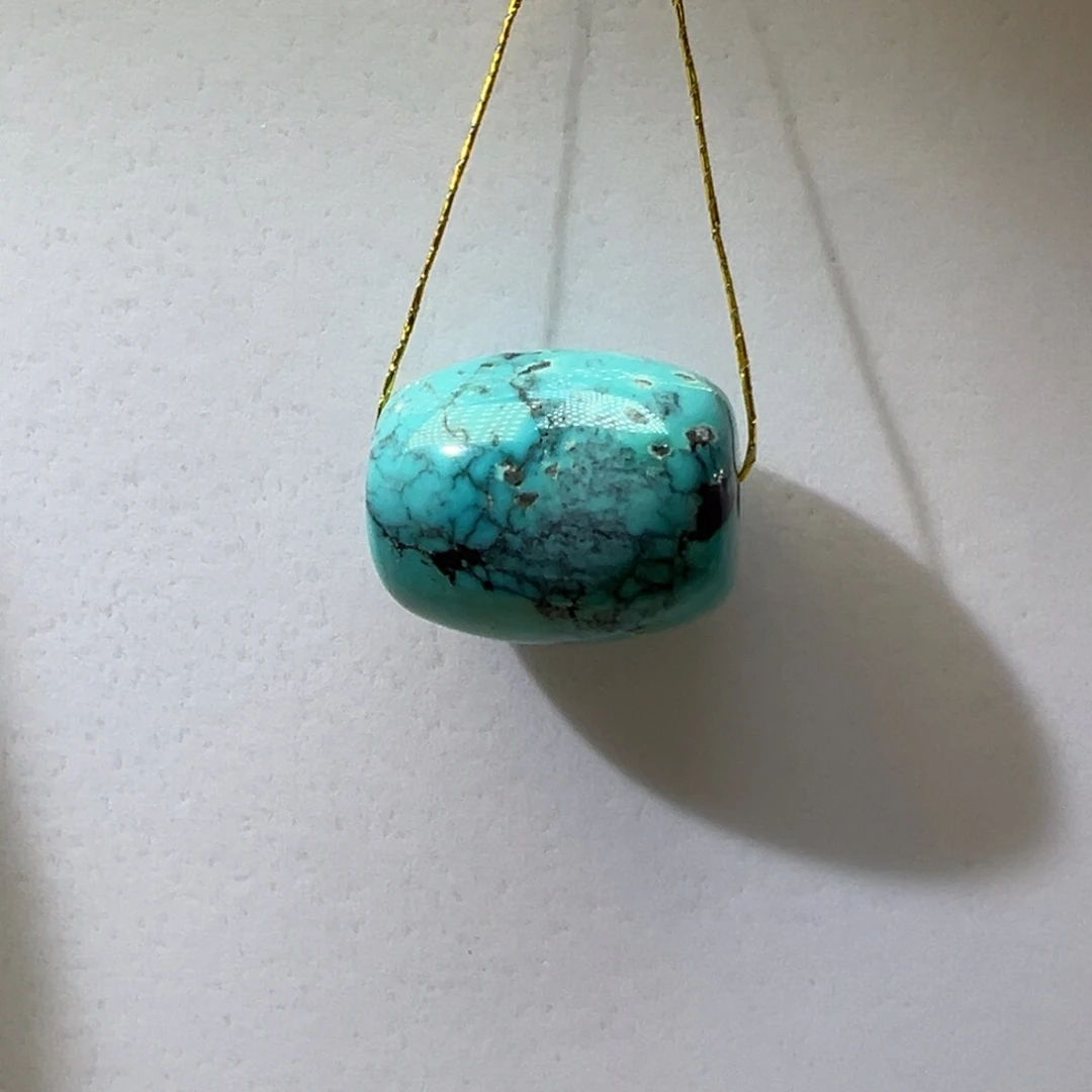 绿松石未镶嵌挂件15.7/13