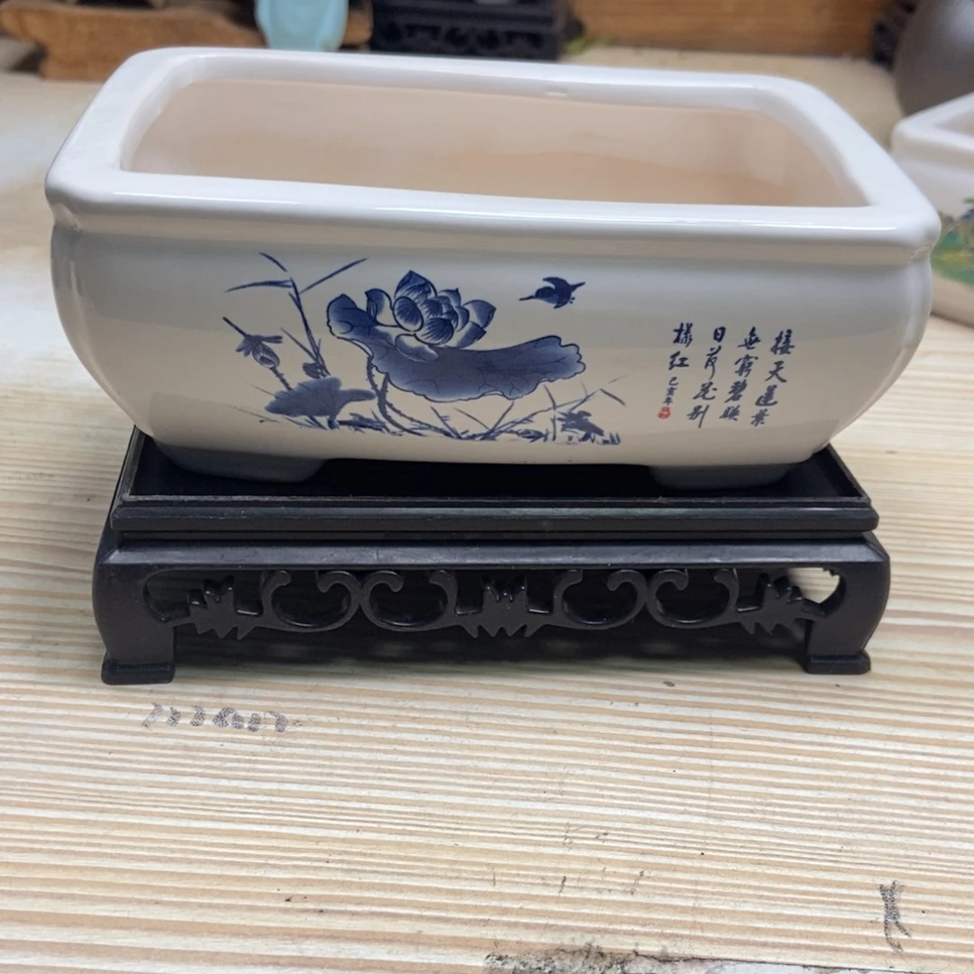 瓷片陶瓷花盆陶瓷艺术