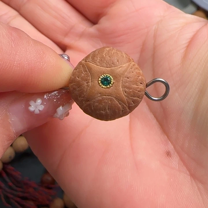 永***忆凤眼菩提吊坠麒麟眼单颗