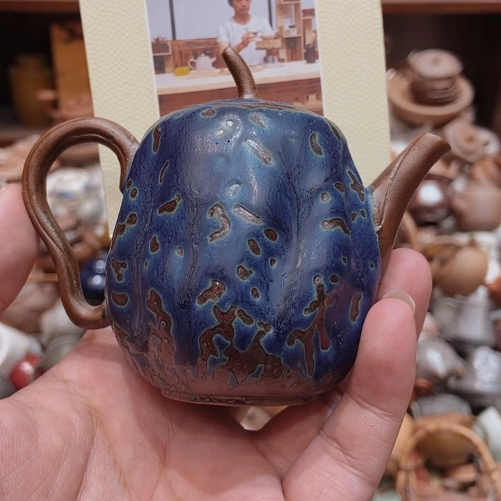 柴烧老岩泥高端茶器