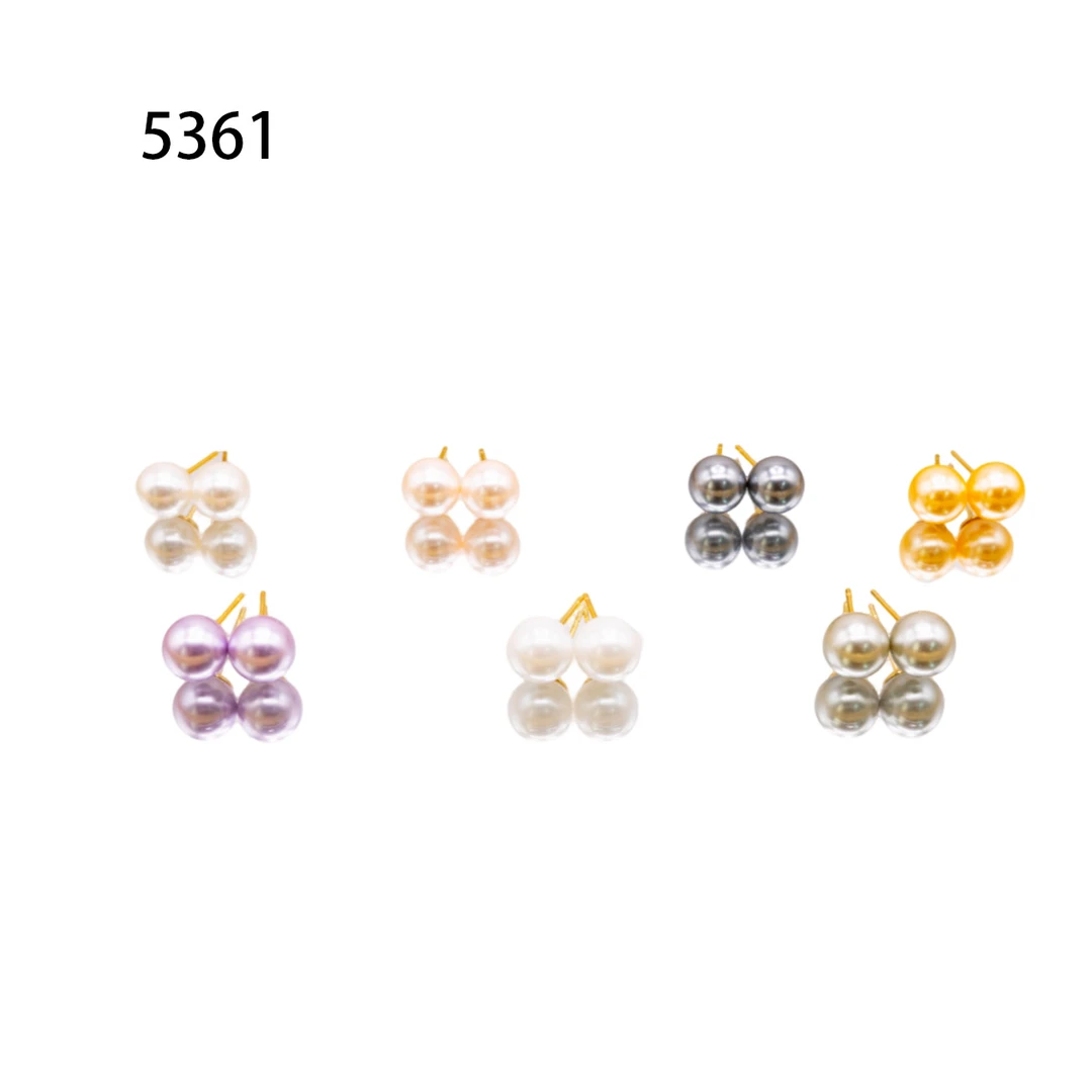 铜合金耳饰 设计师气质耳环小众设计高级感耳钉耳饰～5361