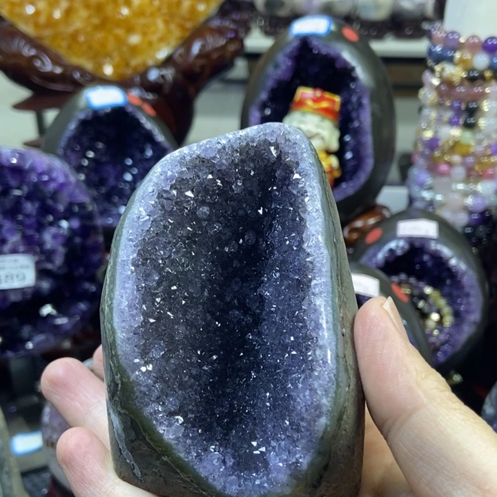 未镶嵌大型摆件（非配饰）紫晶思