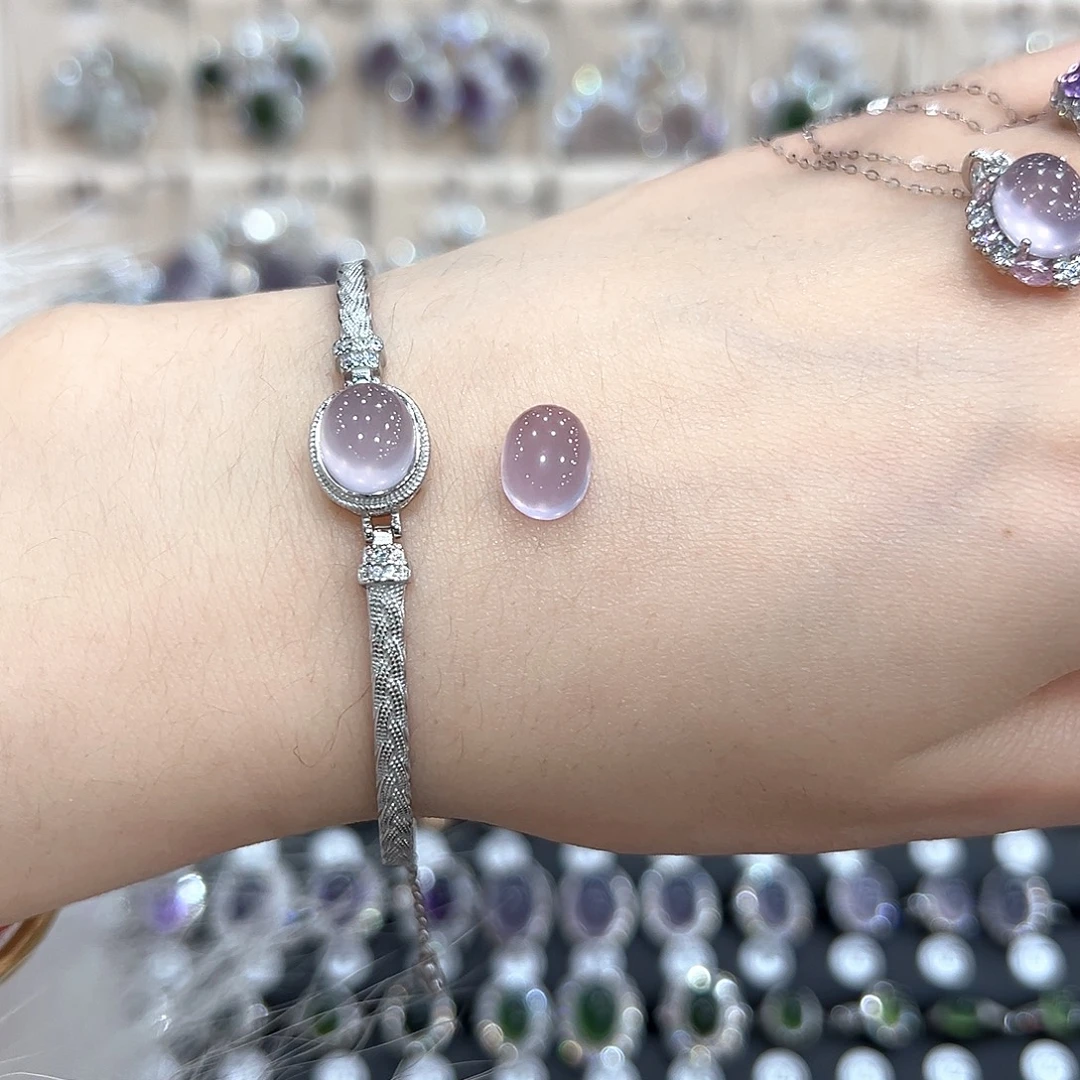 o***i水晶银S925镶嵌戒指