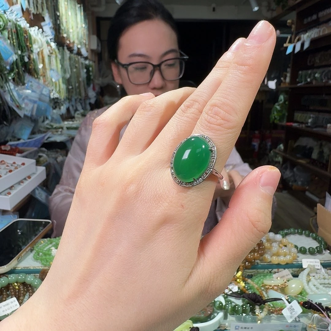 玛瑙/玉髓未镶嵌戒指