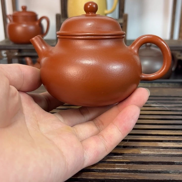 紫砂茶壶原矿紫砂手工制作