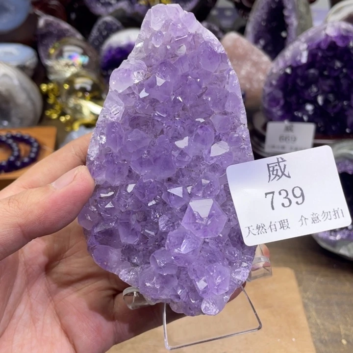 未镶嵌水晶珠宝半成品