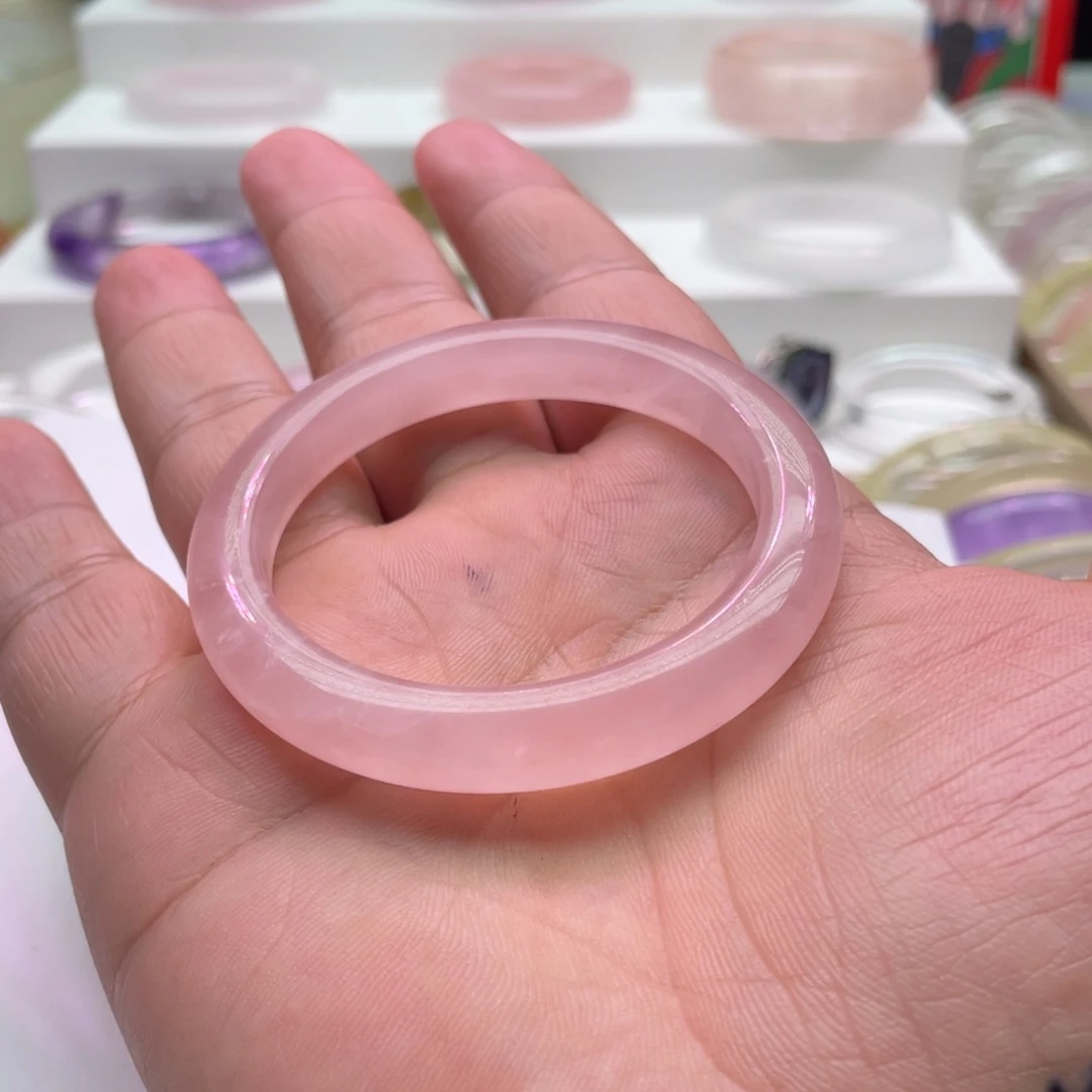 水晶手镯未镶嵌?***ヽ粉水晶