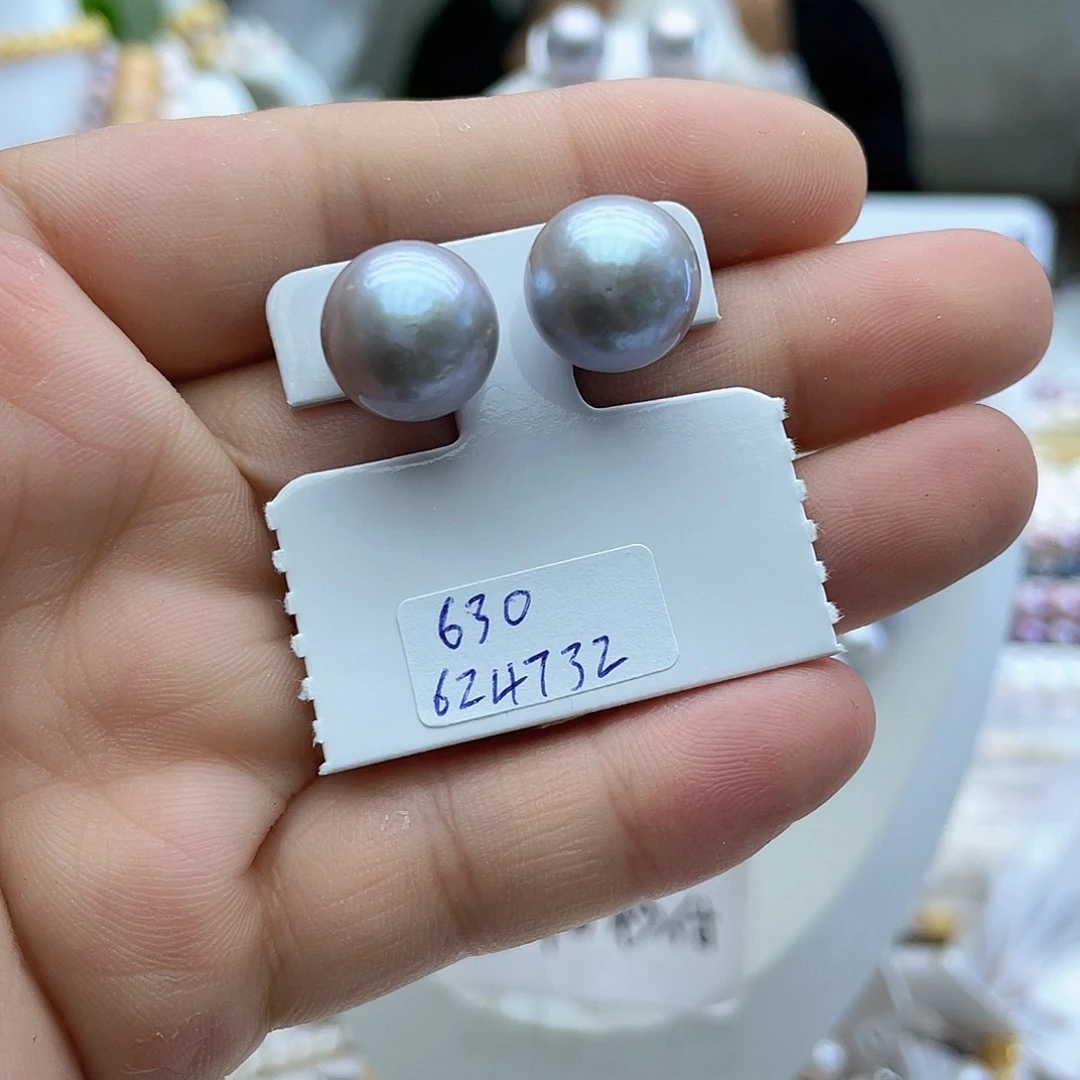 未镶嵌淡水珍珠耳饰