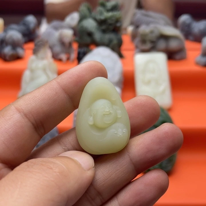 吊坠(不含链)未镶嵌和田玉