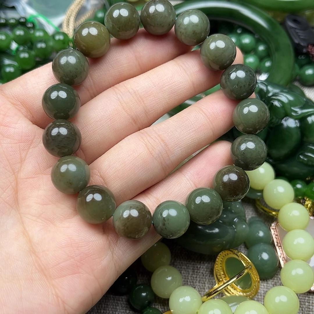 未镶嵌手串和田玉（糖玉）
