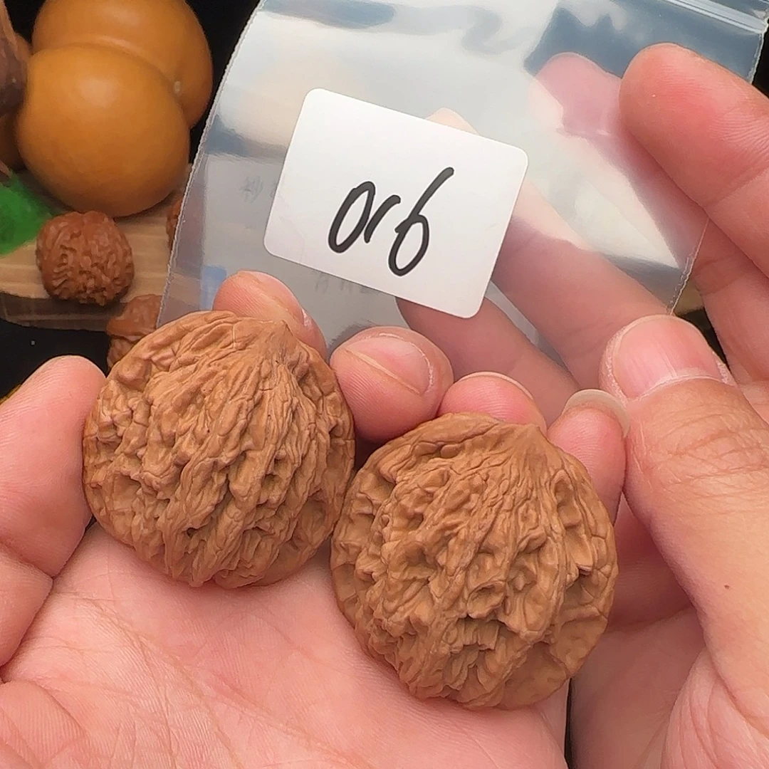 吊坠文玩核桃39全品麦穗虎头18米