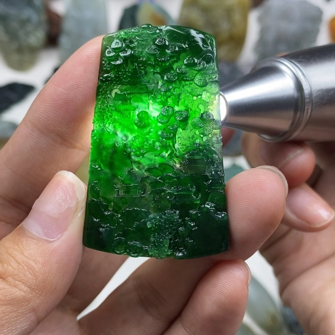 定制翡翠未镶嵌天然翡翠