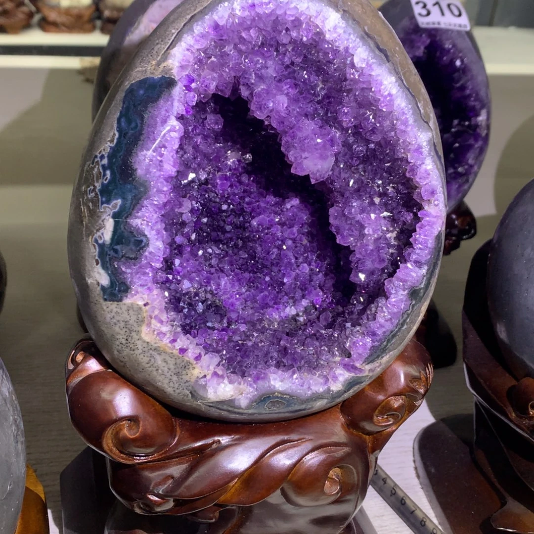 水晶未镶嵌摆件龙蛋