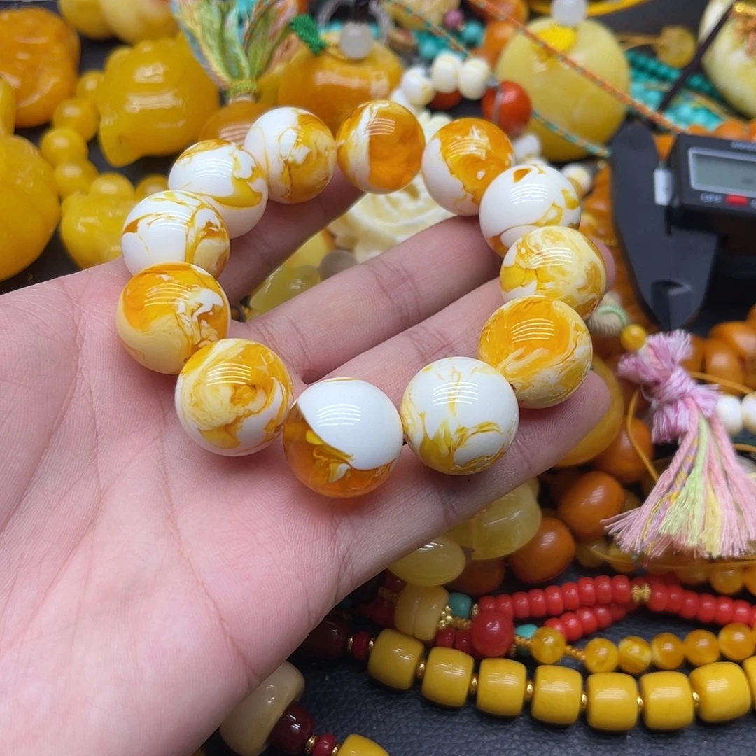 20mm金妖白手串手串