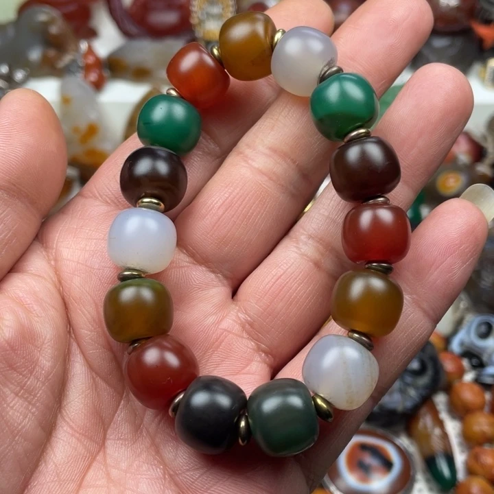 玛瑙/玉髓未镶嵌颈饰