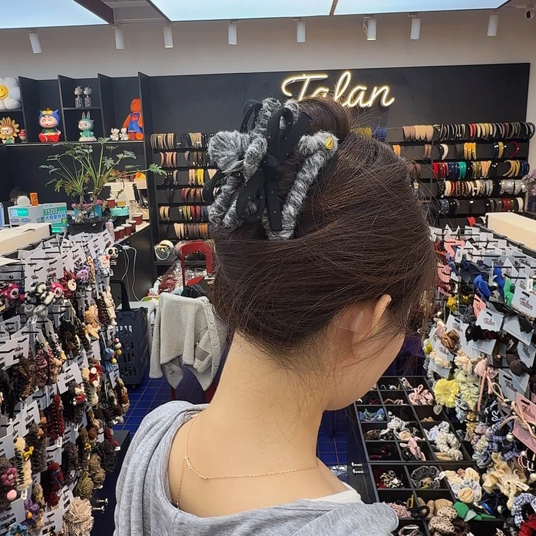 皮质非金属好看的抓夹300