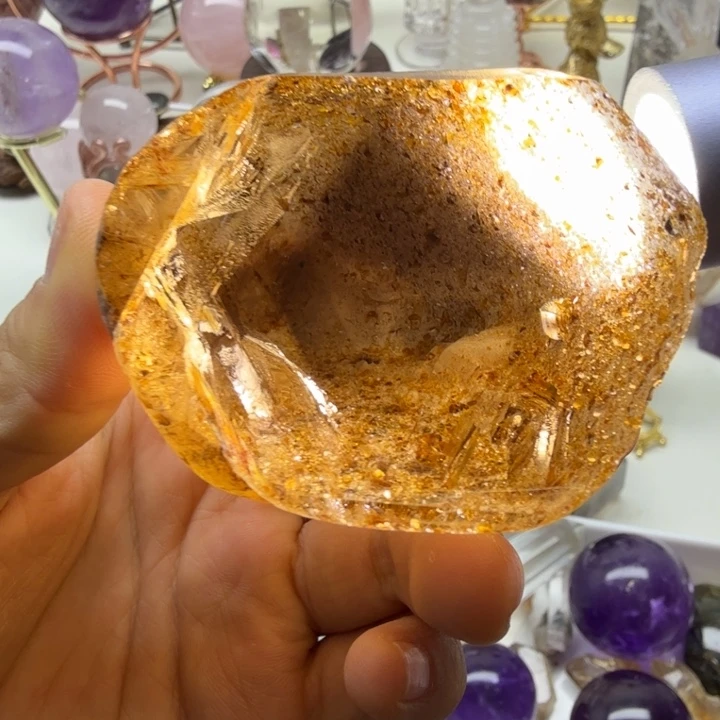 未镶嵌水晶珠宝半成品