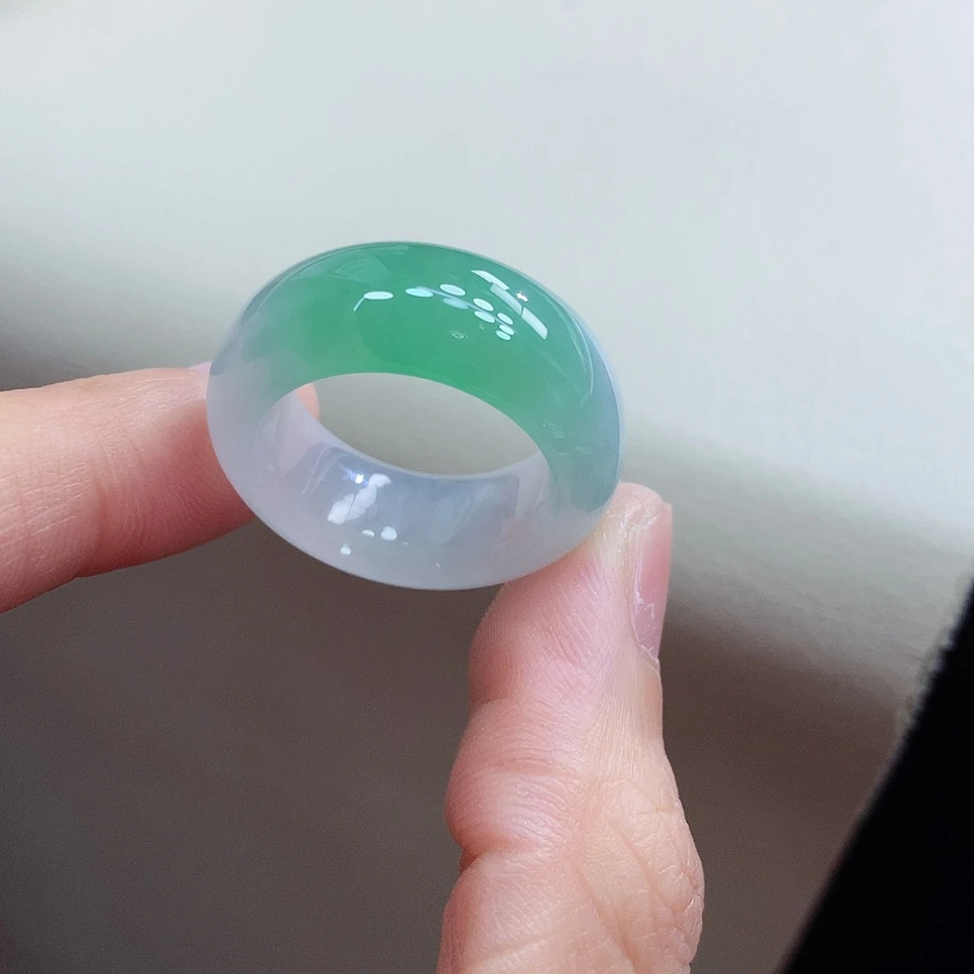 未镶嵌戒指翡翠16-17号