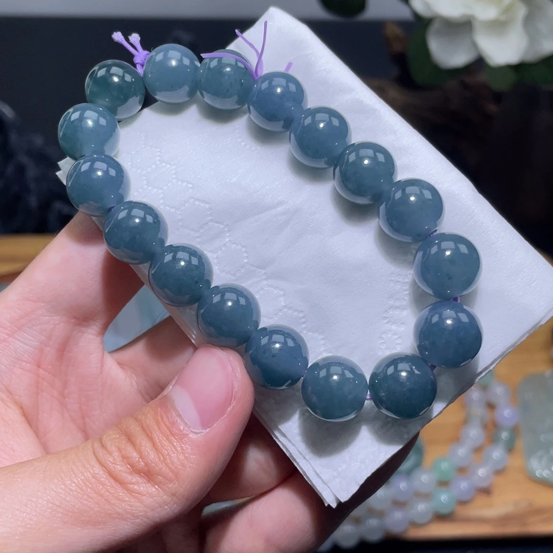 定制翡翠未镶嵌手串危