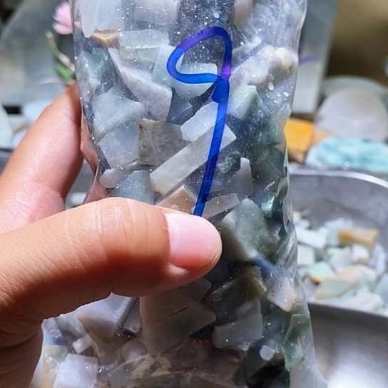 翡翠散珠鱼缸料09