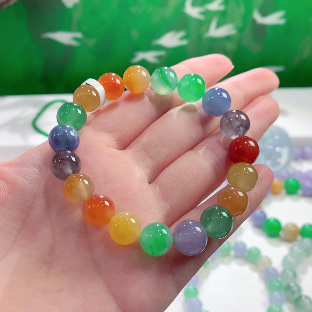 未镶嵌手链翡翠多宝