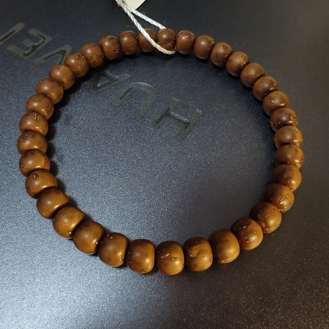 精挑紫金鼠鼠尖老行手串7*6