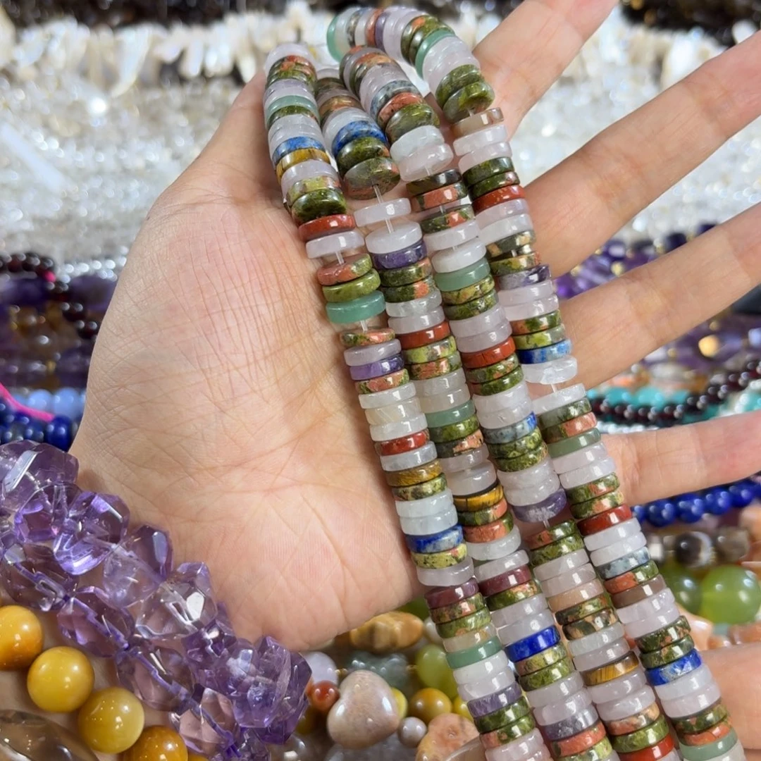 玛瑙/玉髓未镶嵌珠宝半成品多宝直切卡10