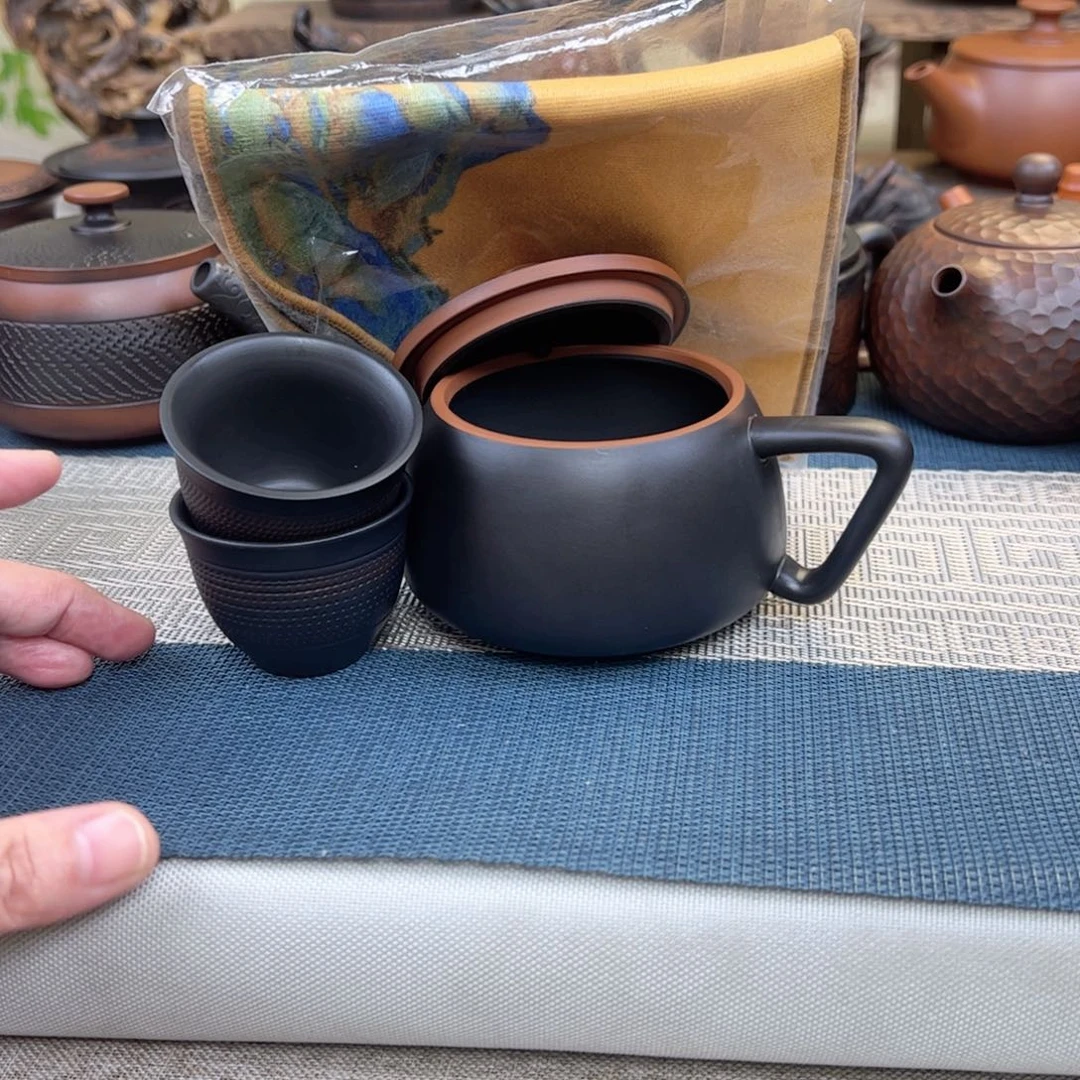 茶壶紫砂一壶4客杯