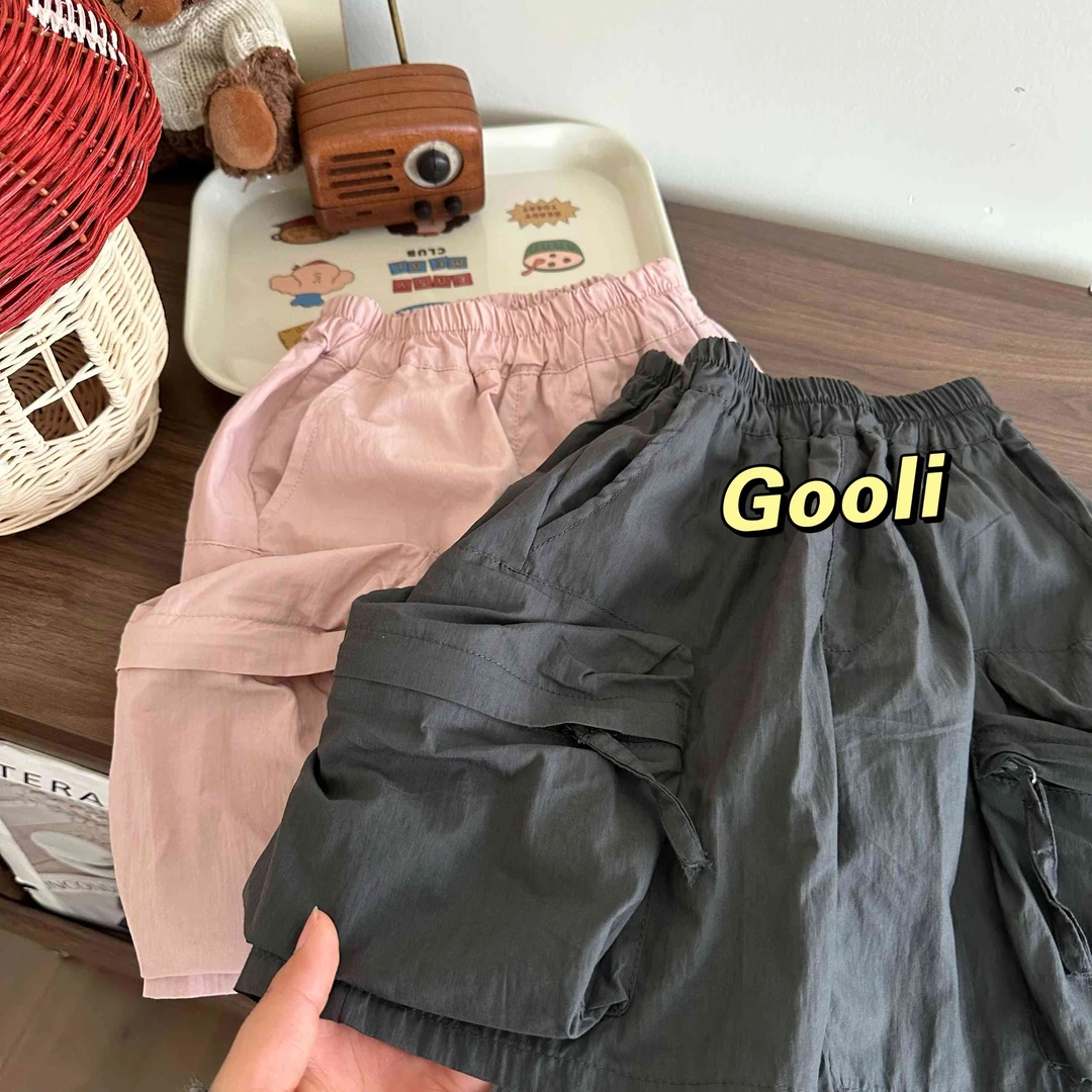 【古里现货】2025新款夏季儿童短裤韩版休闲短裤夏款33104