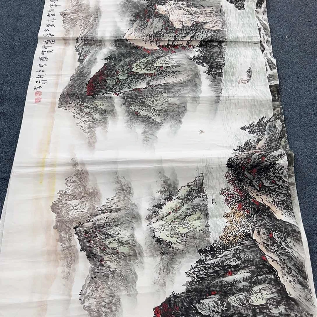 国画小**志纯手绘字画国画作品欣赏