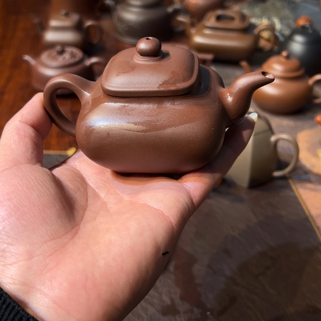 紫砂茶壶纨**生精工手工紫砂壶