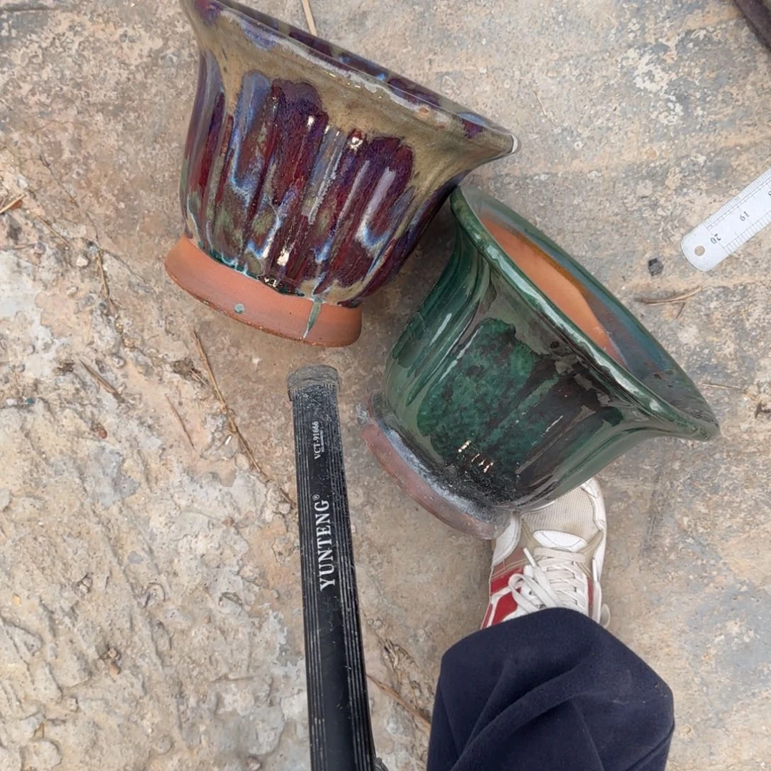 紫泥花盆宵***惑瑕疵品