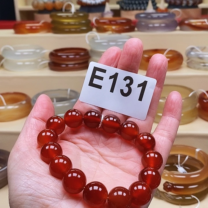 玛瑙/玉髓手串未镶嵌夫*