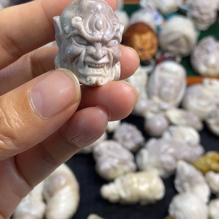 風****配饰鹿角雕刻一个出