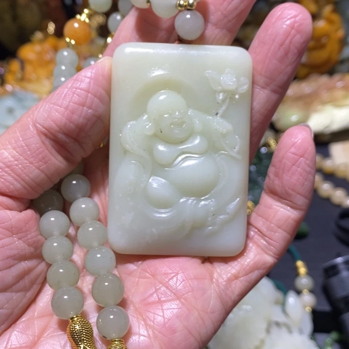 岫玉岫玉吊坠未镶嵌