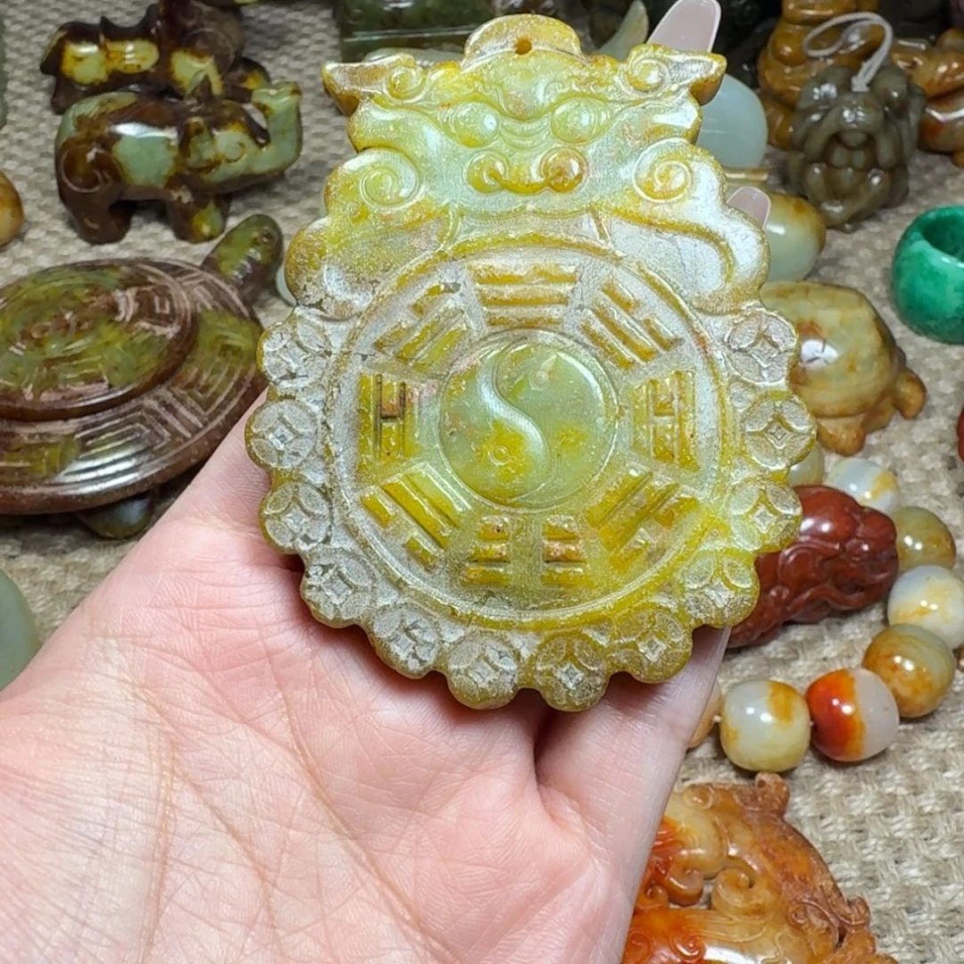 吊坠白玉菩提挂件