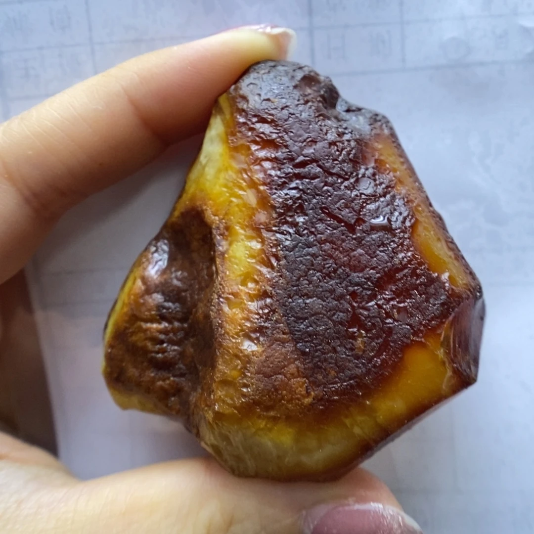 未镶嵌定制蜜蜡郎