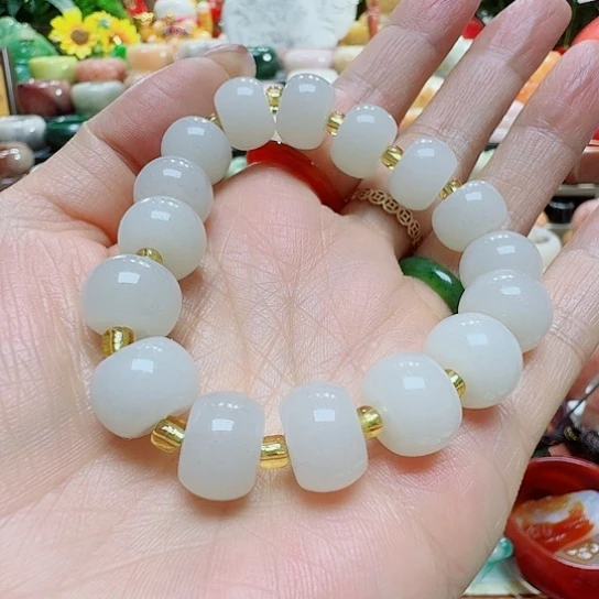 石英质玉手串未镶嵌释**然