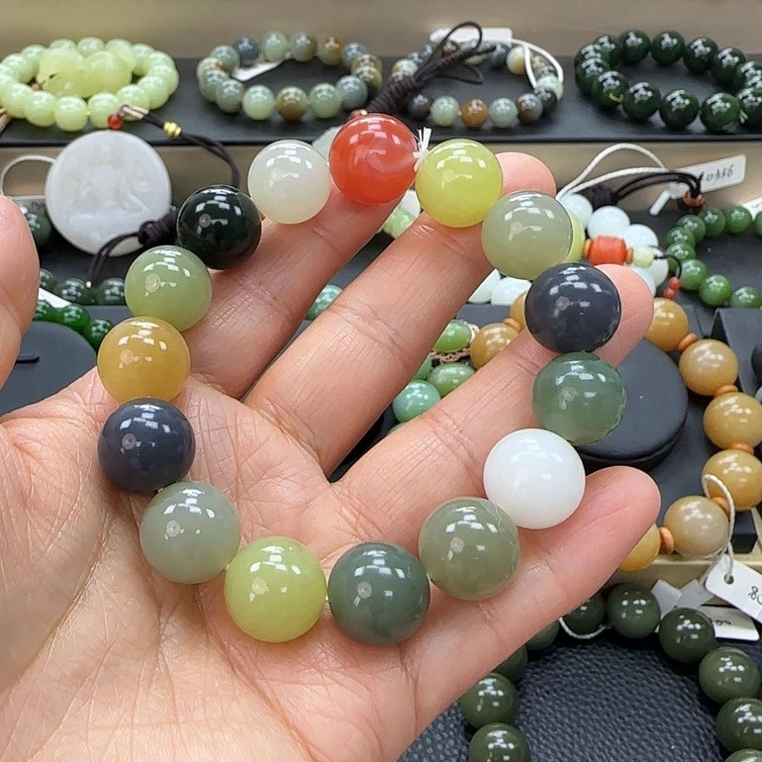 手链未镶嵌和田玉领***证