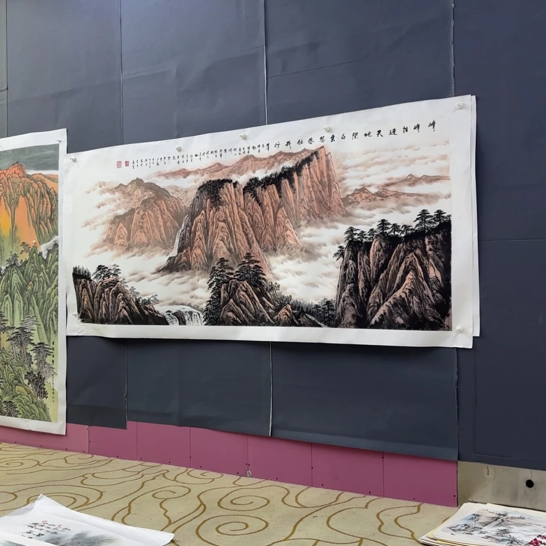 国画国画老师作品刘